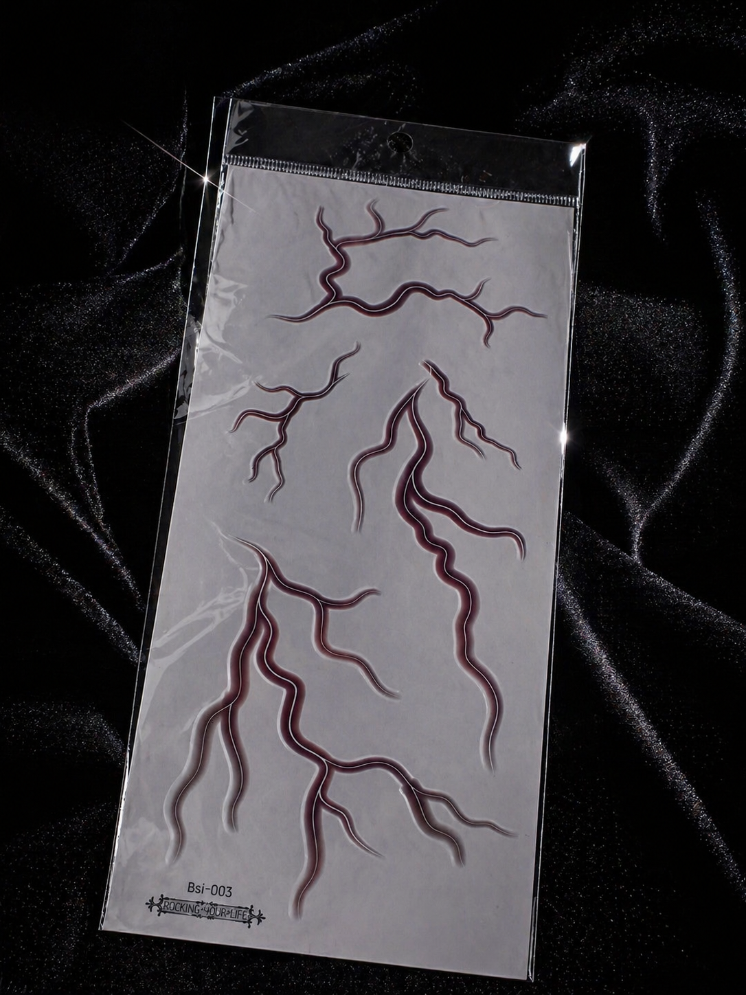 Luminous Blood Vessel Tattoos | UV Glow